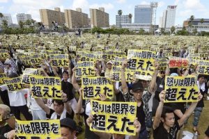 Okinawa protest